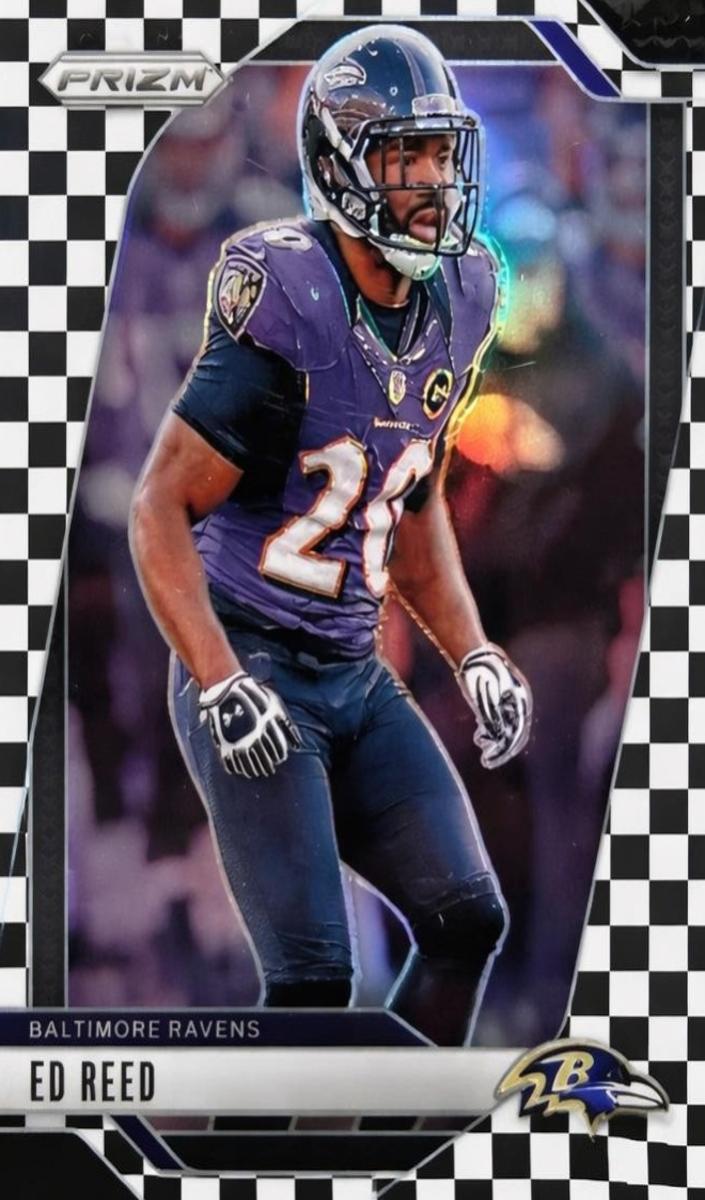 Ed Reed 2024 Prizm Football card