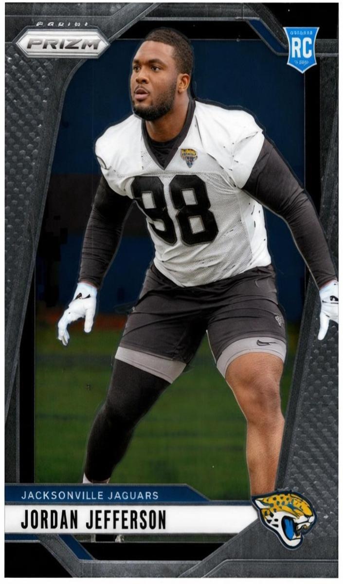 Jordan Jefferson 2024 Prizm Football card