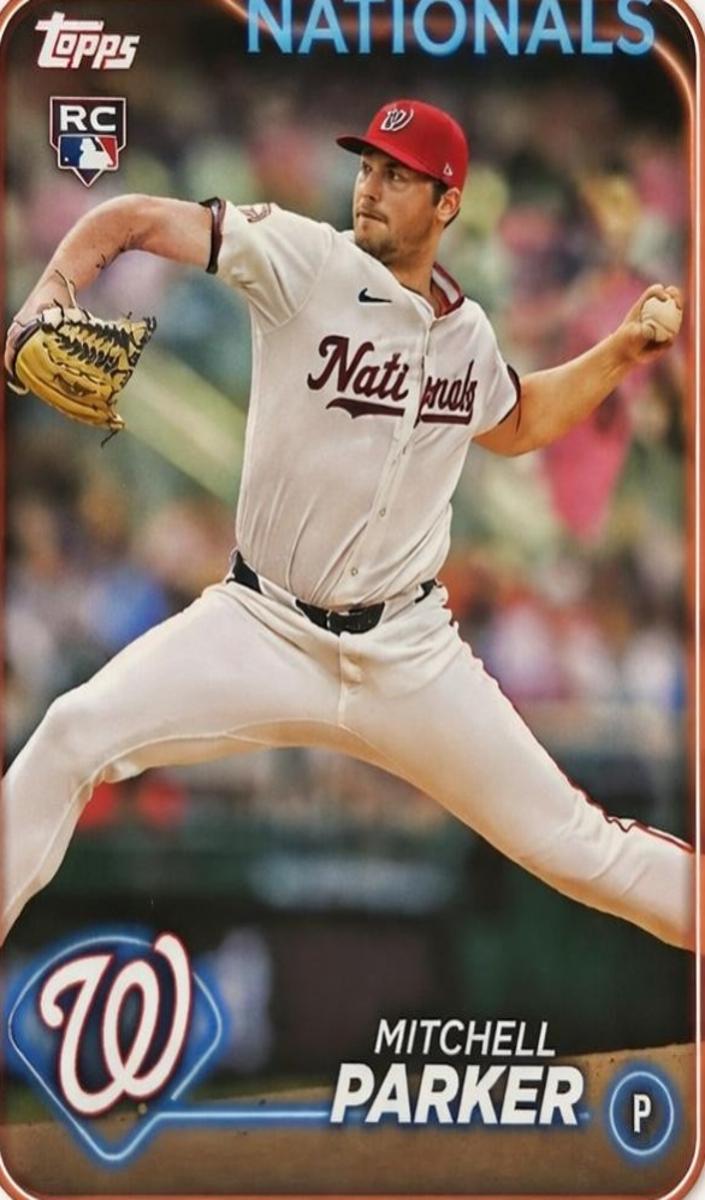 Mitchell Parker 2024 Topps Update Baseball card