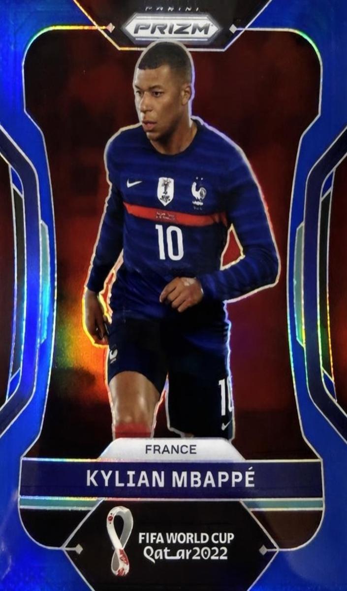 2022 Kylian Mbappe [Prizms Blue] #101