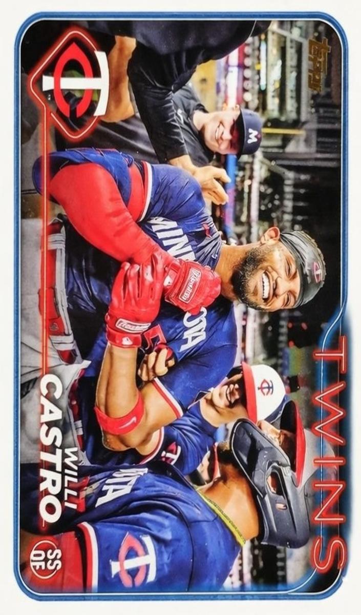 Willi Castro 2024 Topps Series 1 card