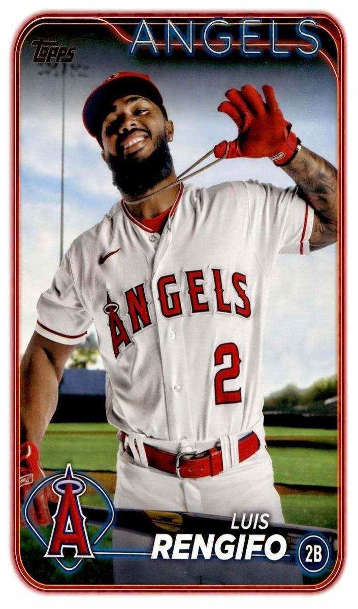 Luis Rengifo 2024 Topps Series 1 card
