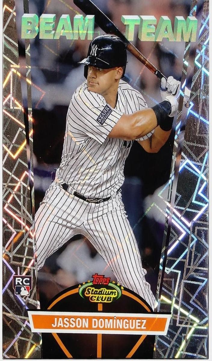 2024 Topps Stadium Club Beam Team Jasson Dominguez #BT-2 card