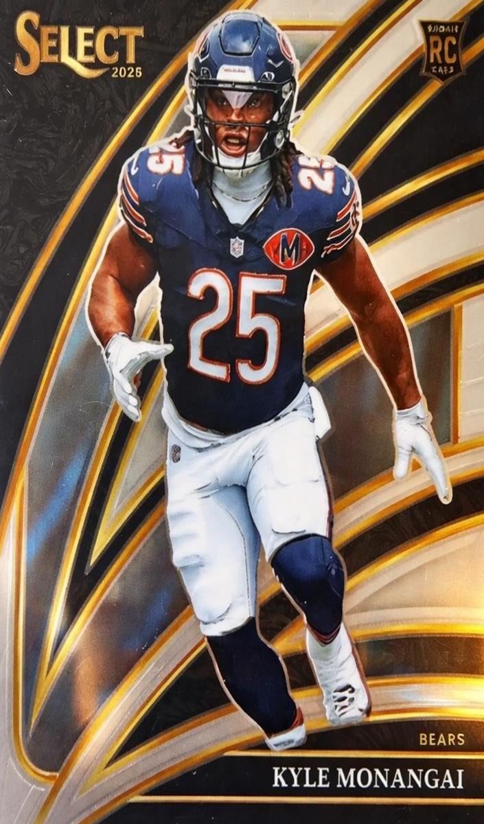 Kyle Monangai 2025 Select Football card