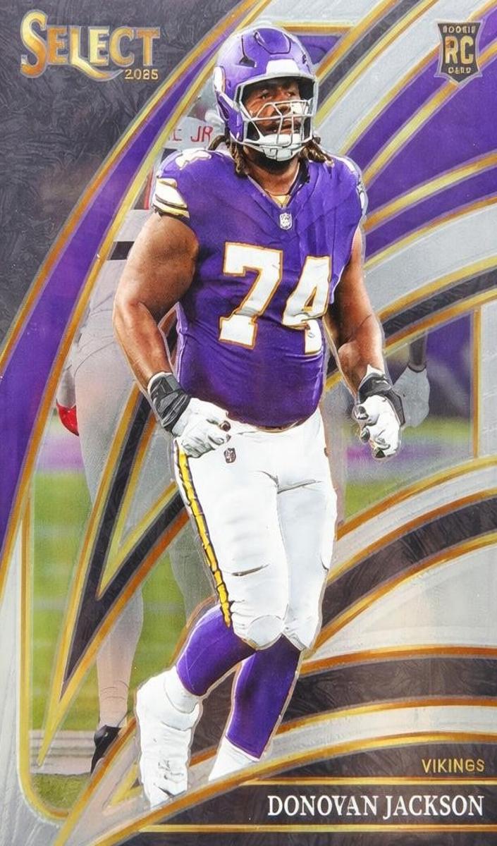 Donovan Jackson 2025 Select Football card