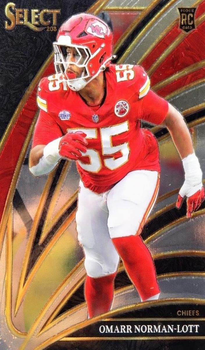Omarr Norman-Lott 2025 Select Football card
