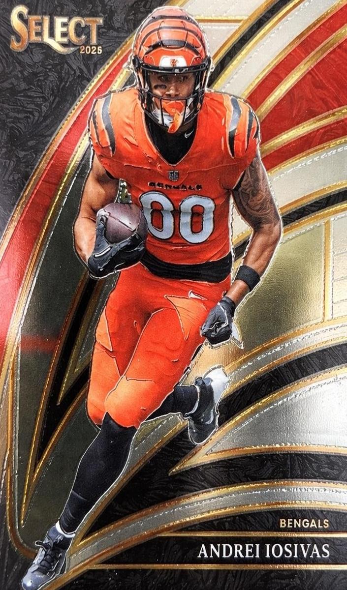 Andrei Iosivas 2025 Select Football card