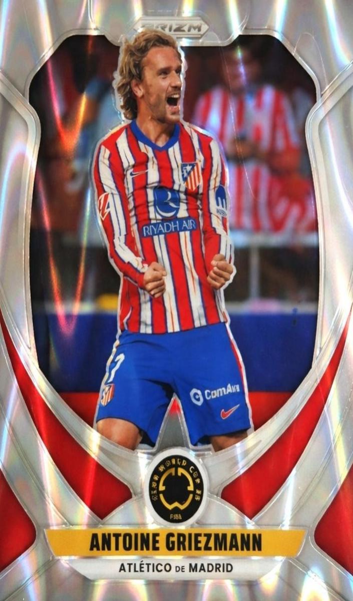 2025 Panini Prizm FIFA Club World Cup Antoine Griezmann [Red] #20 card