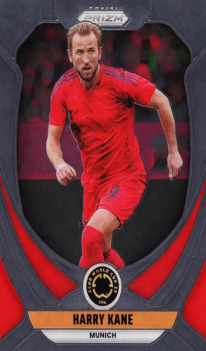 Harry Kane 2025 Prizm Club World Cup card