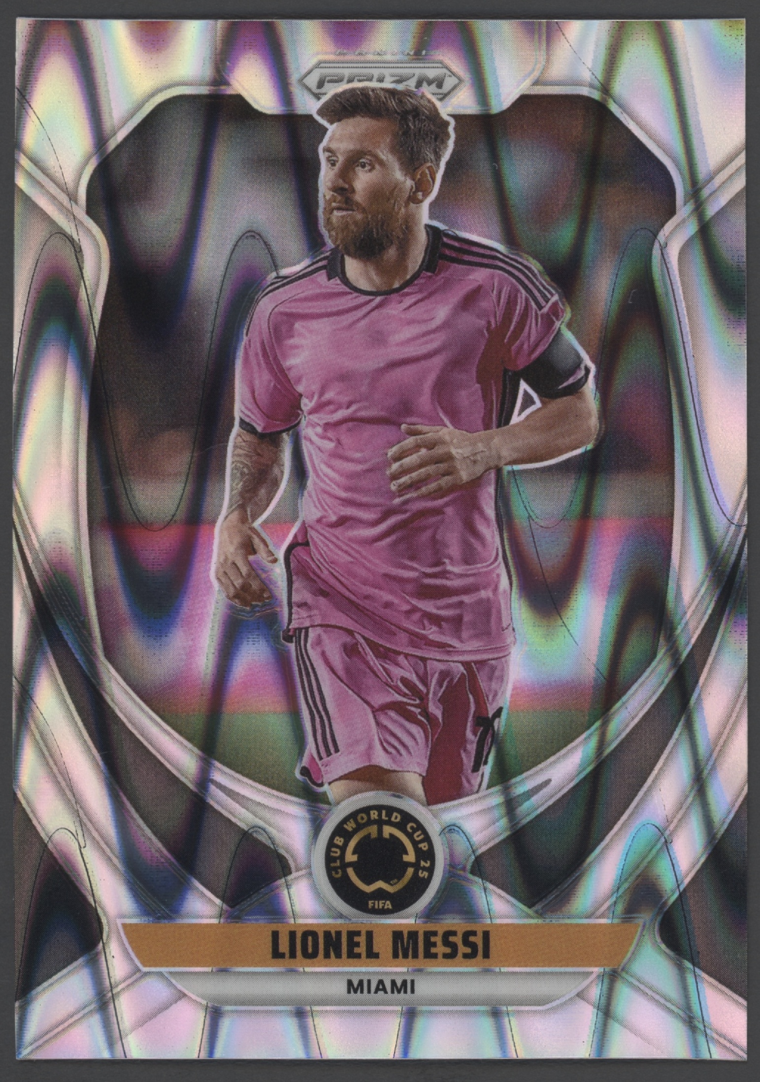 2025 Panini Prizm FIFA Club World Cup Lionel Messi [Green] #200 card