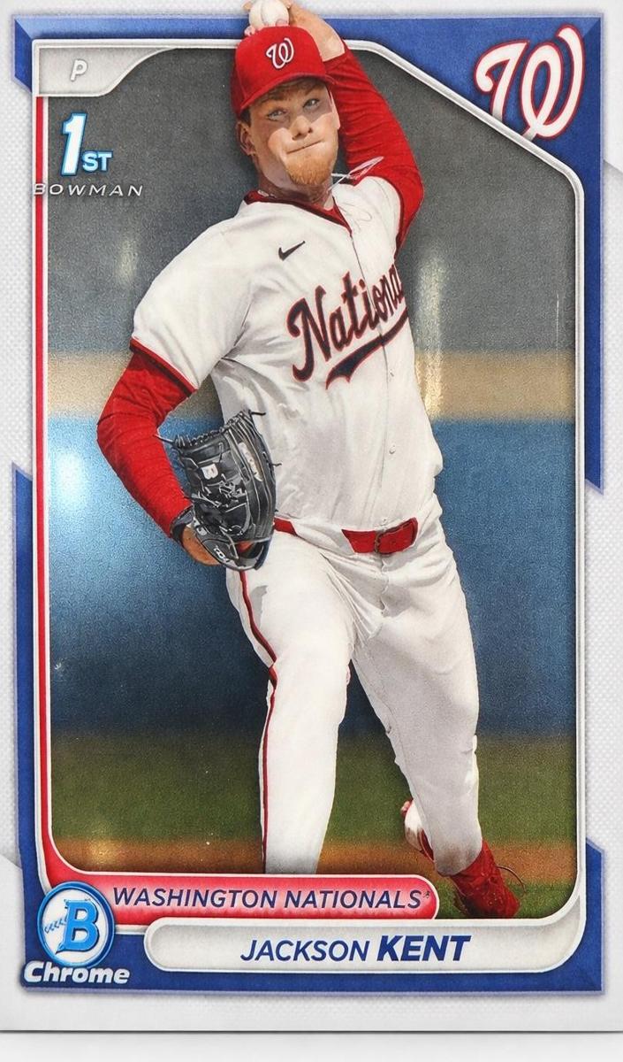 Jackson Kent 2024 Bowman Draft Chrome card