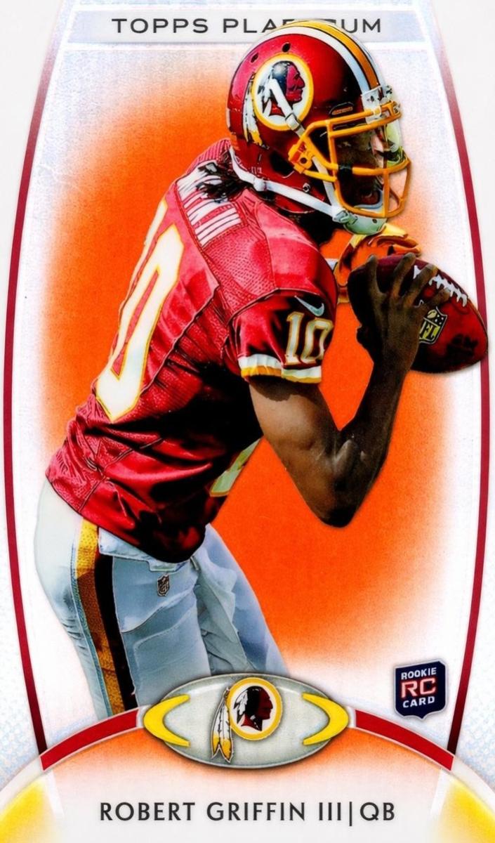 2012 Robert Griffin III [Orange Refractor] #120