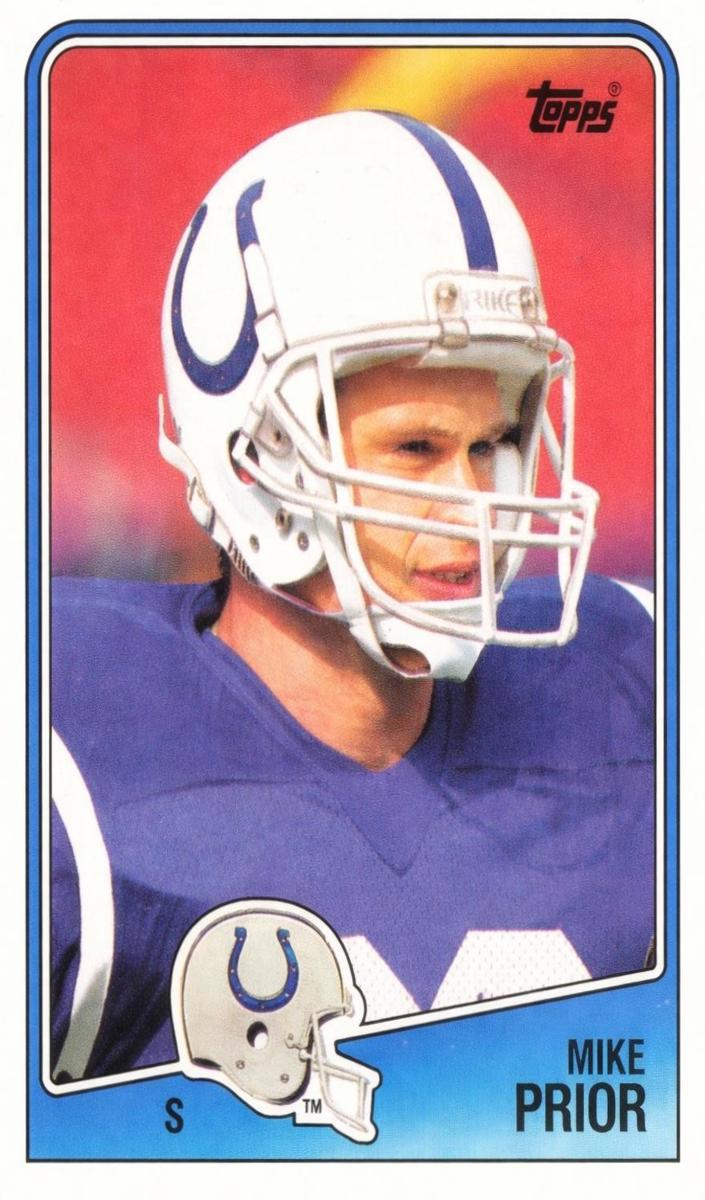 Mike Prior 1988 Topps Football