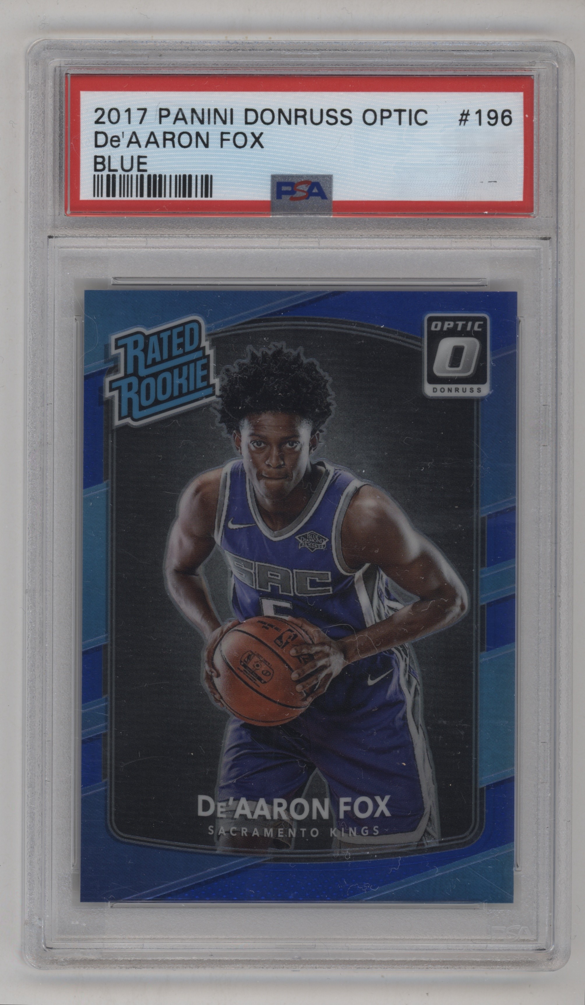 2017 De'Aaron Fox [Blue] #196