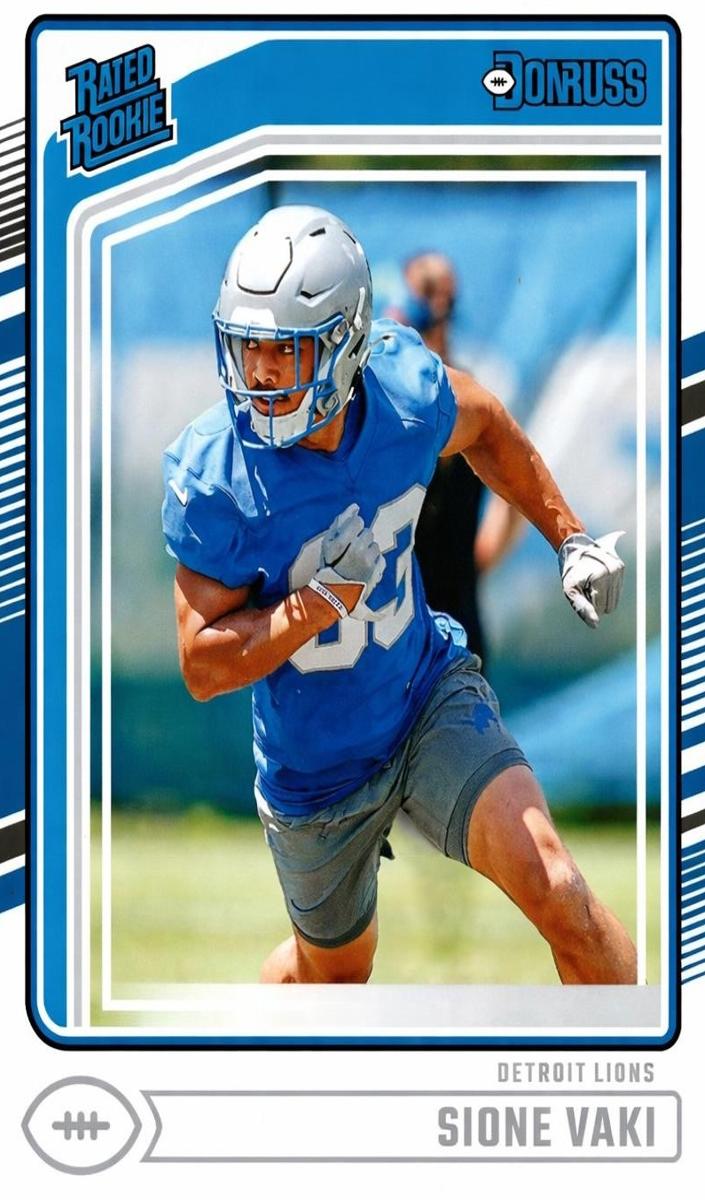 Sione Vaki 2024 Donruss Football card