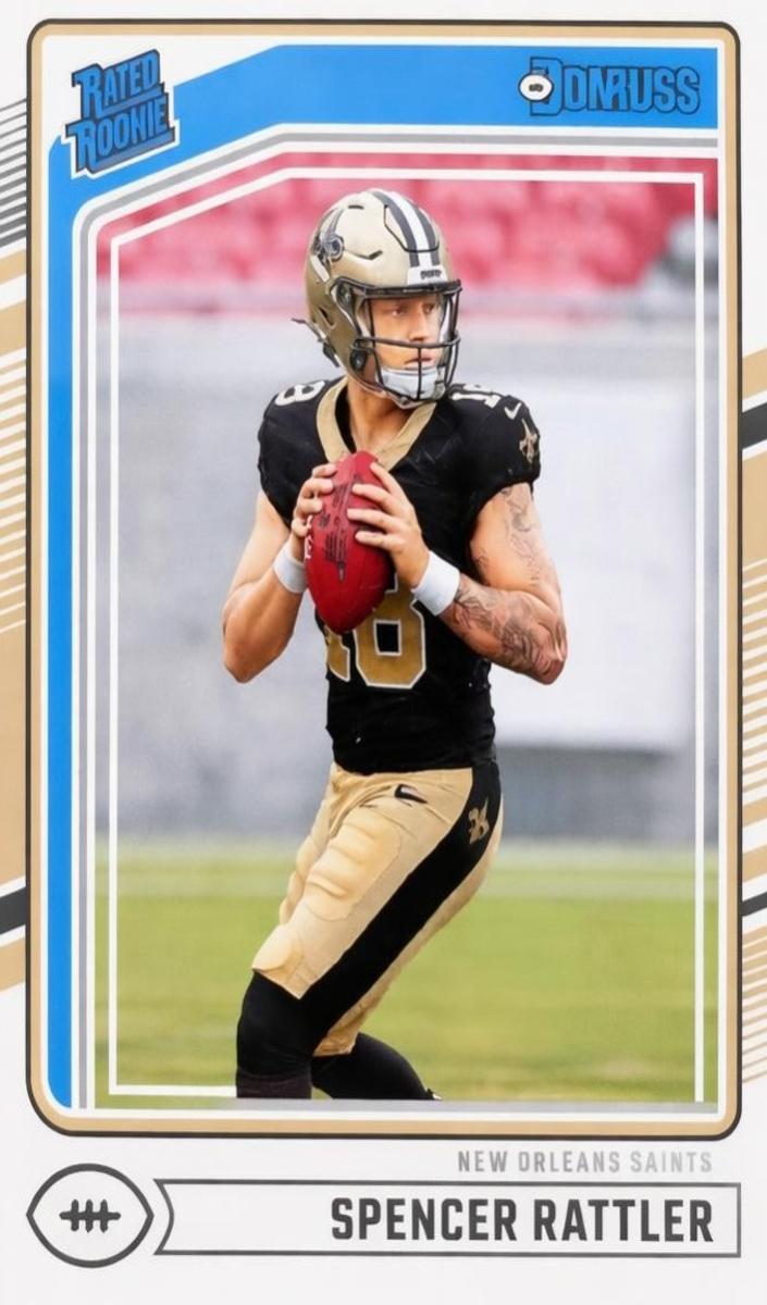 Spencer Rattler 2024 Donruss Football card