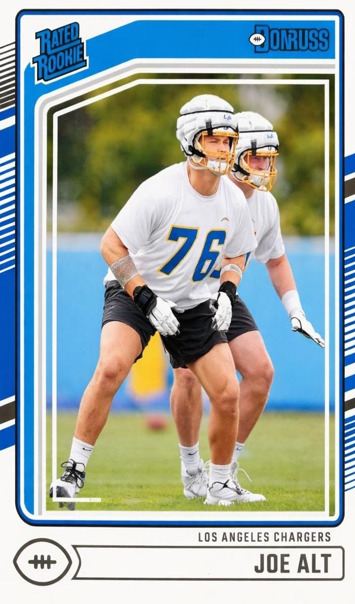 Joe Alt 2024 Donruss Football card