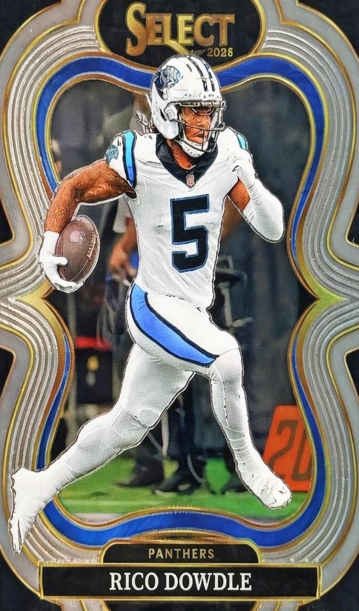 Rico Dowdle 2025 Select Football card