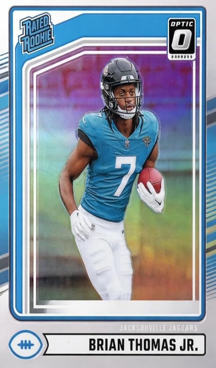 Brian Thomas Jr. 2024 Donruss Football card