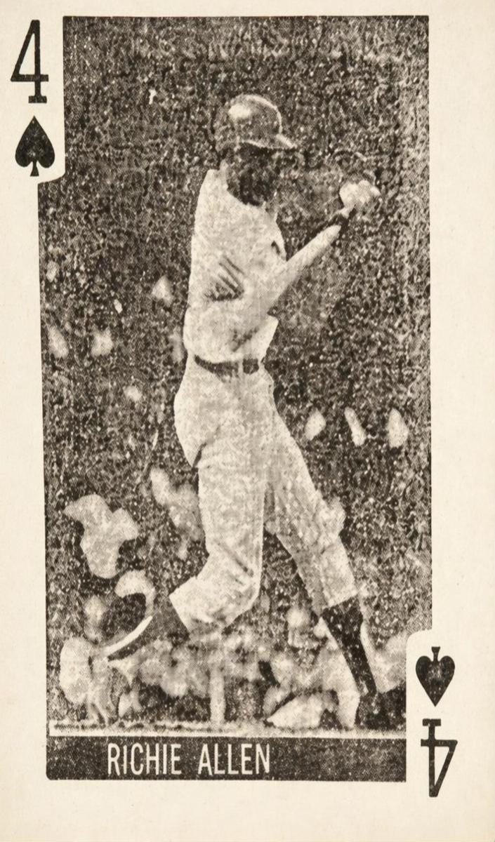 1969 Richie Allen [4 of Spades] #NNO