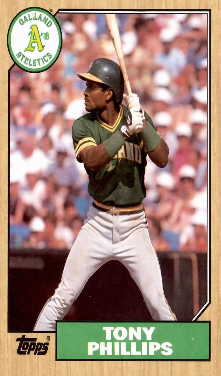 1987 Topps Tony Phillips #188 card