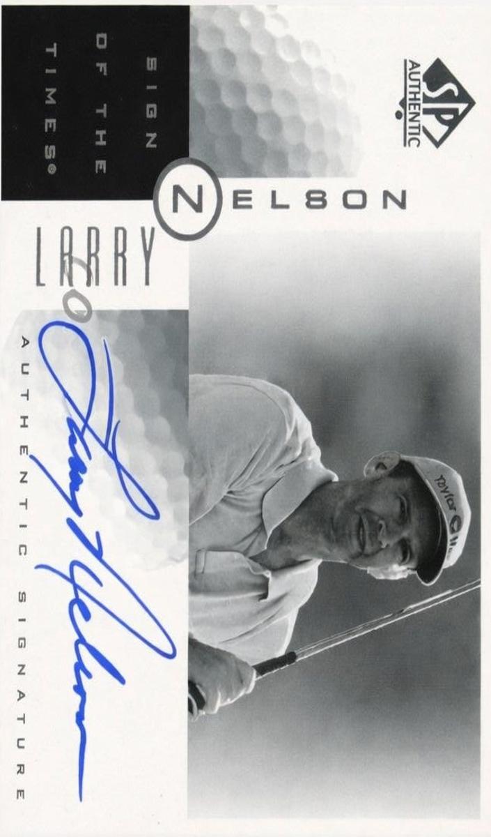 2001 Larry Nelson #LN