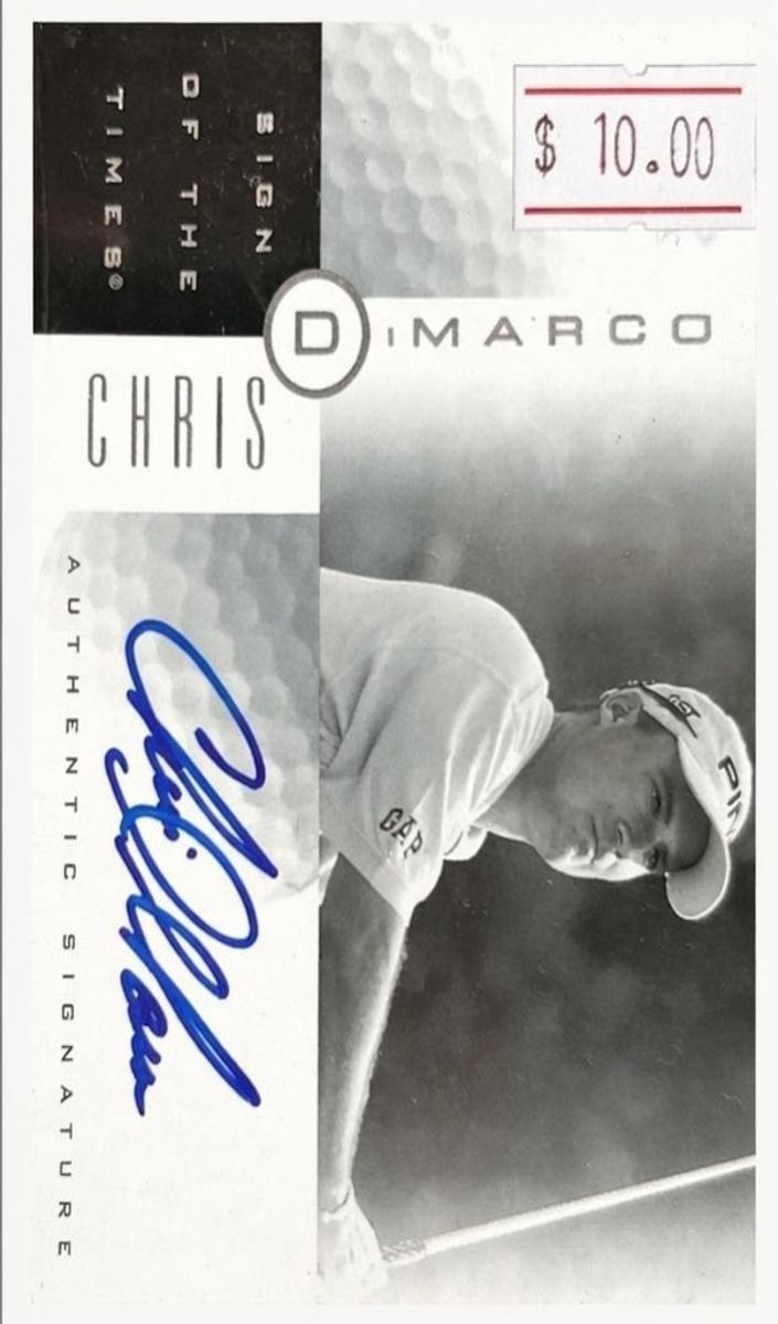 2001 Chris DiMarco #CD