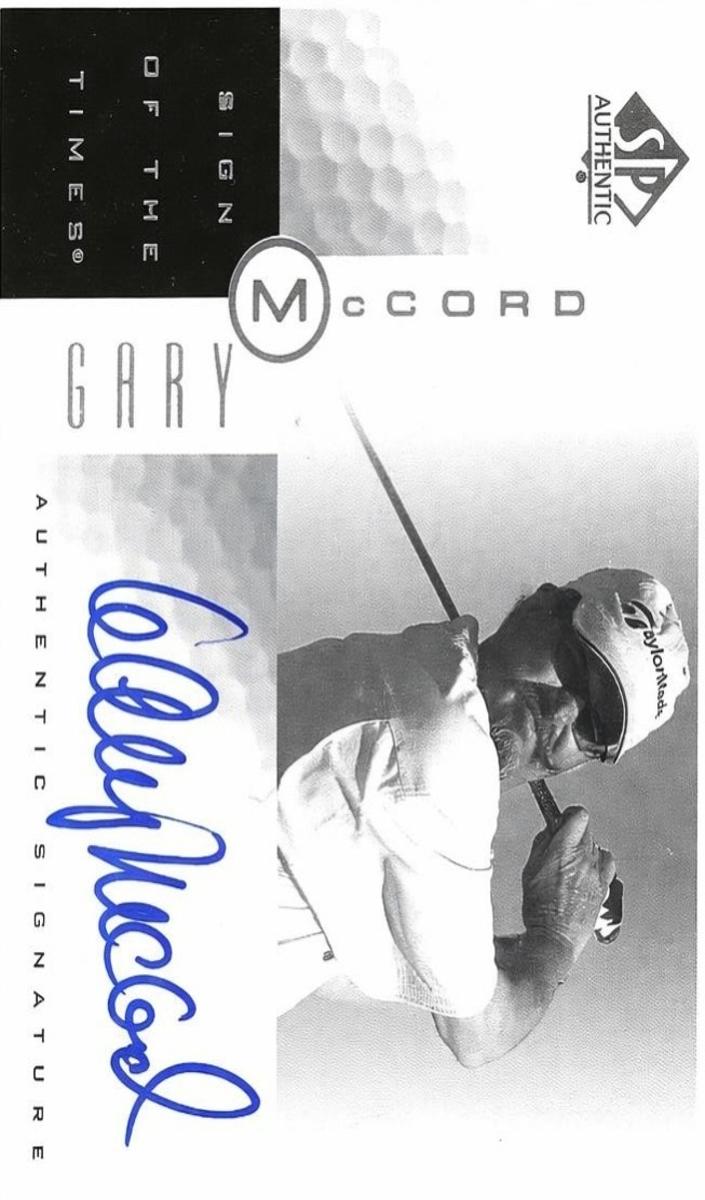 2001 Gary McCord #GM