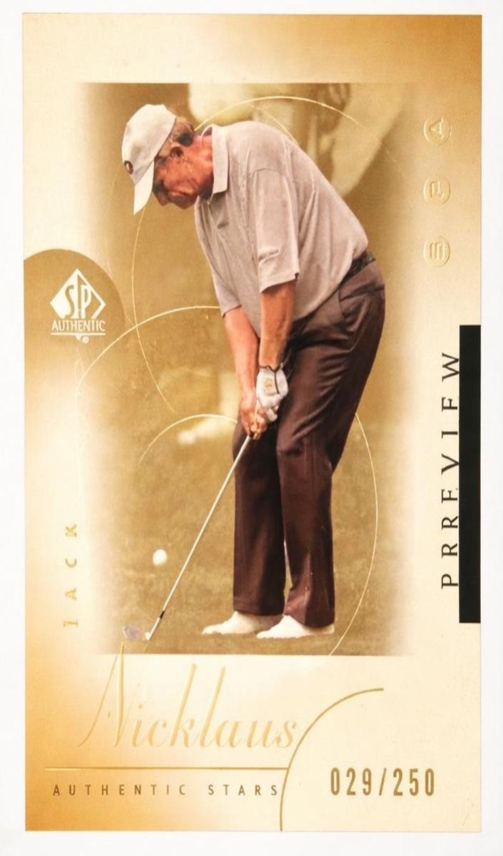 2001 Jack Nicklaus [Gold] #35