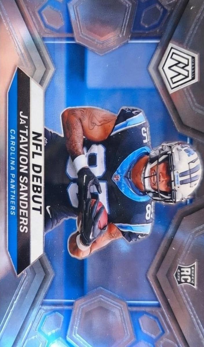 Ja'Tavion Sanders 2024 Mosaic Football card