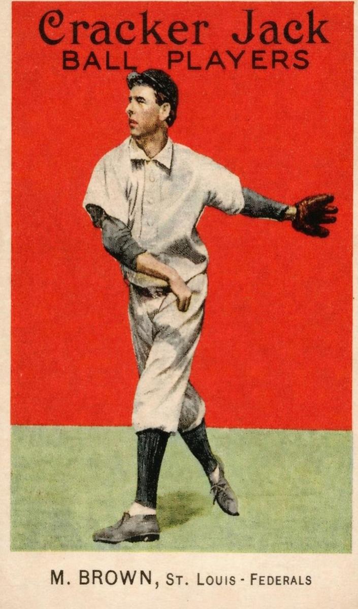 1914 Mordecai Brown [Charlie Sheen Collection] #32