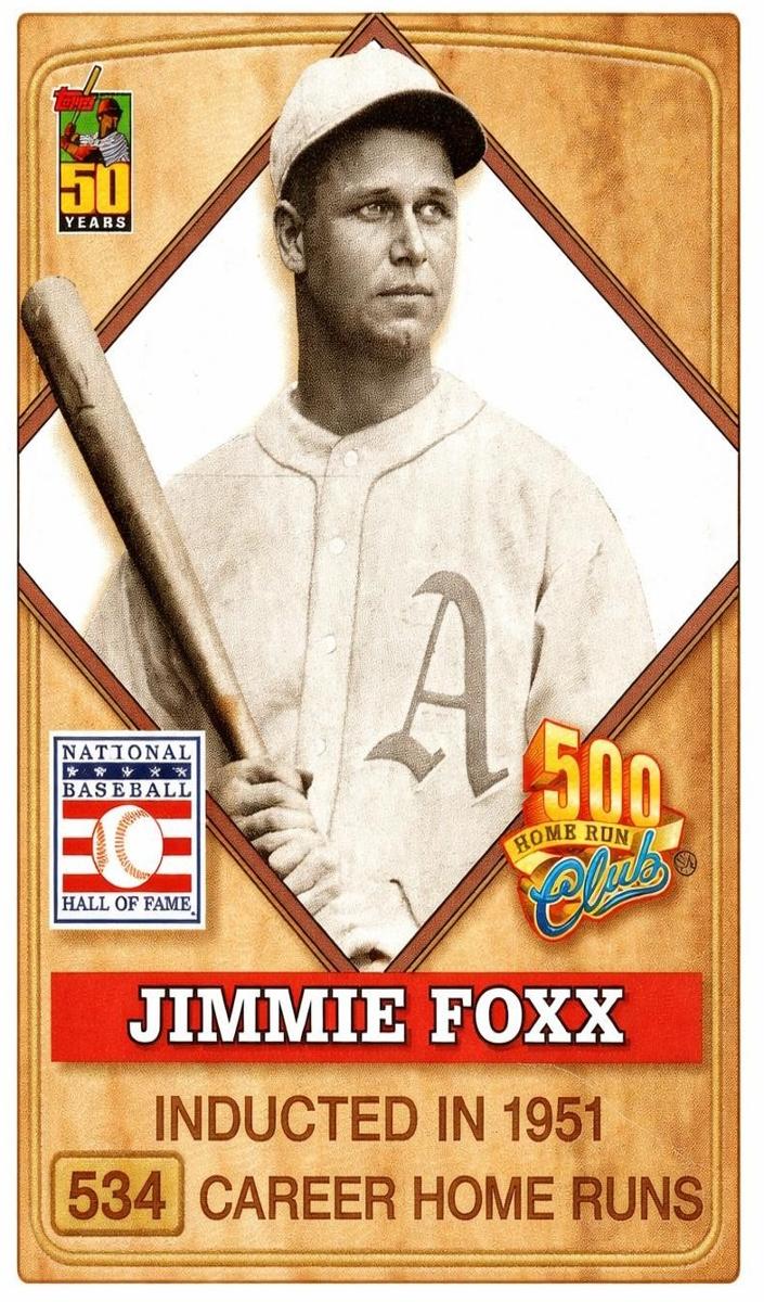 2001 Jimmie Foxx #3
