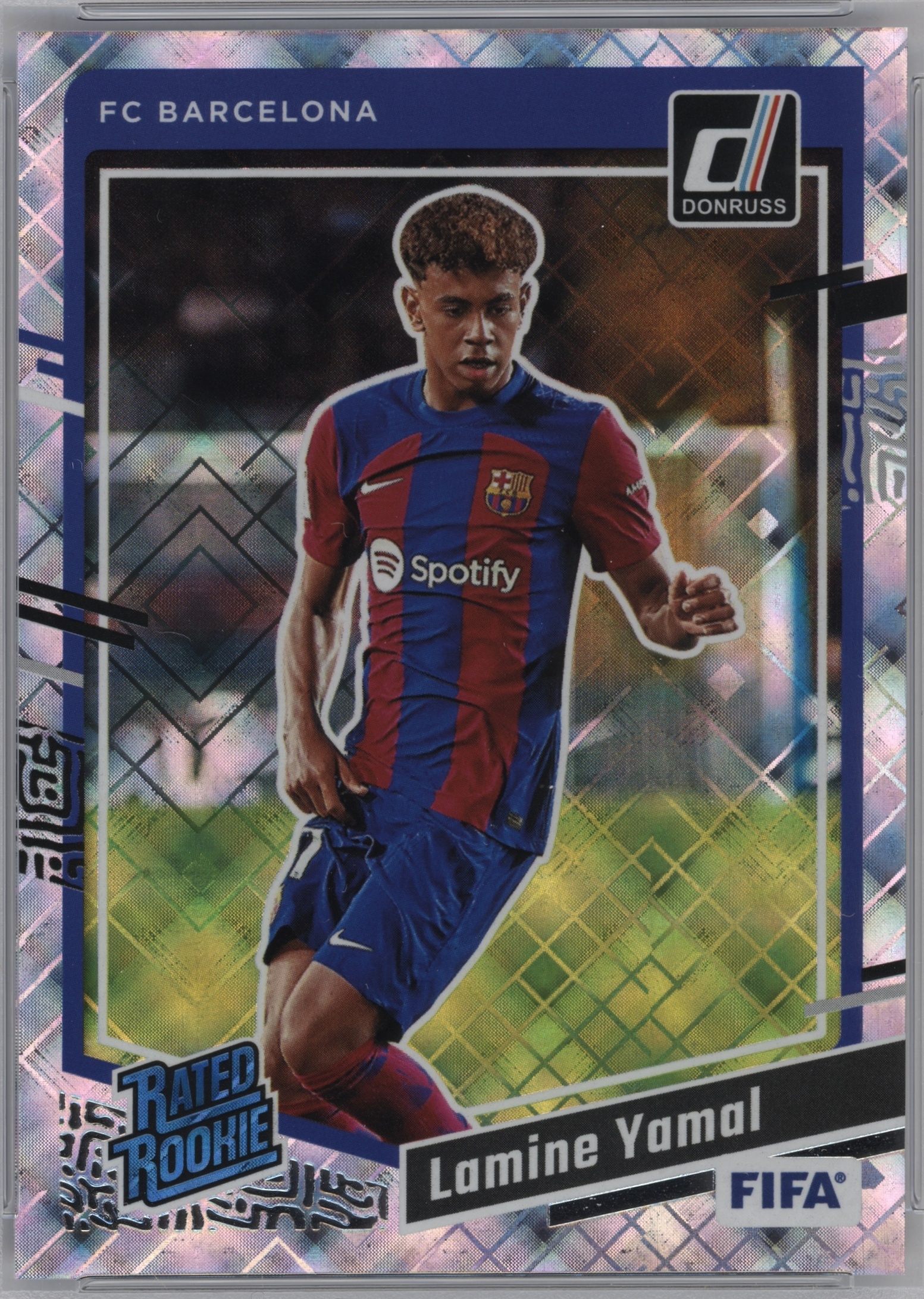 2023 Panini Donruss FIFA Lamine Yamal [Diamond] #177 card