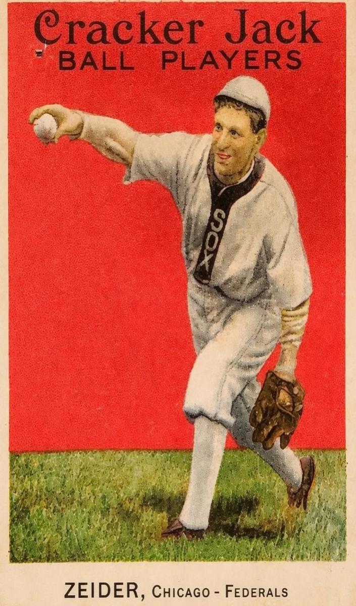 1914 Rollie Zeider #60
