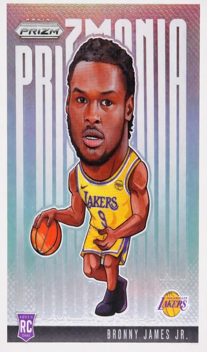 2024 Panini Prizm Prizmania Bronny James Jr. #2 card