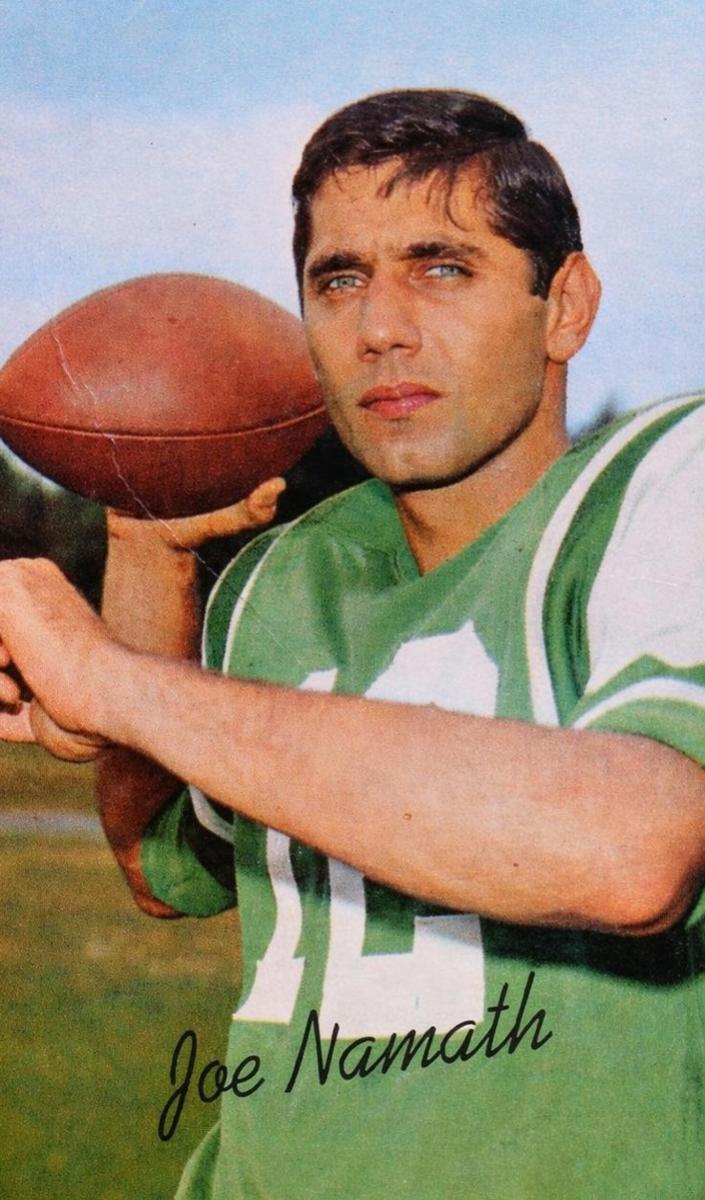1970 Joe Namath [Square Corner Proof] #NNO