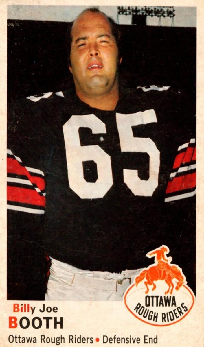 1970 Billy Joe Booth #46