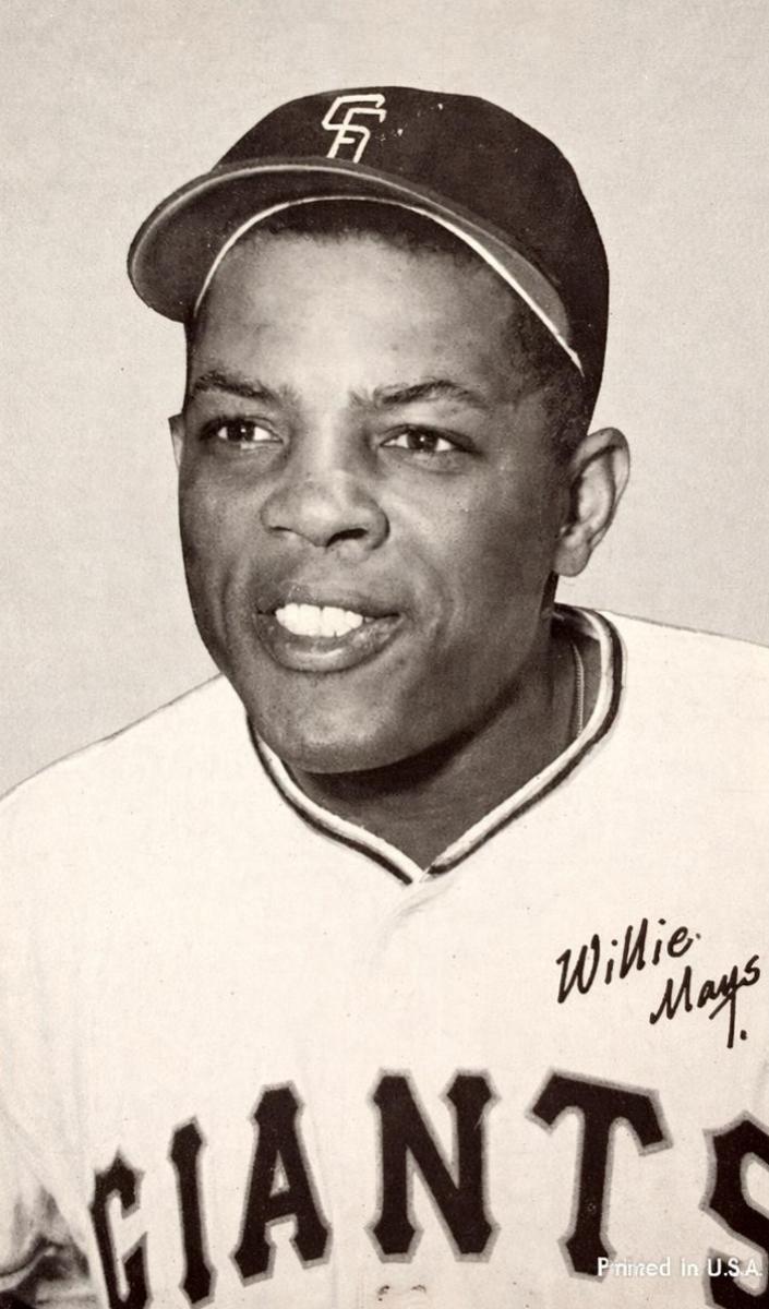 1962 Willie Mays [Red Back] #NNO