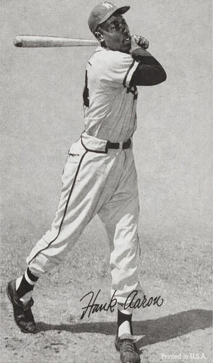 1962 Hank Aaron [Red Back] #NNO