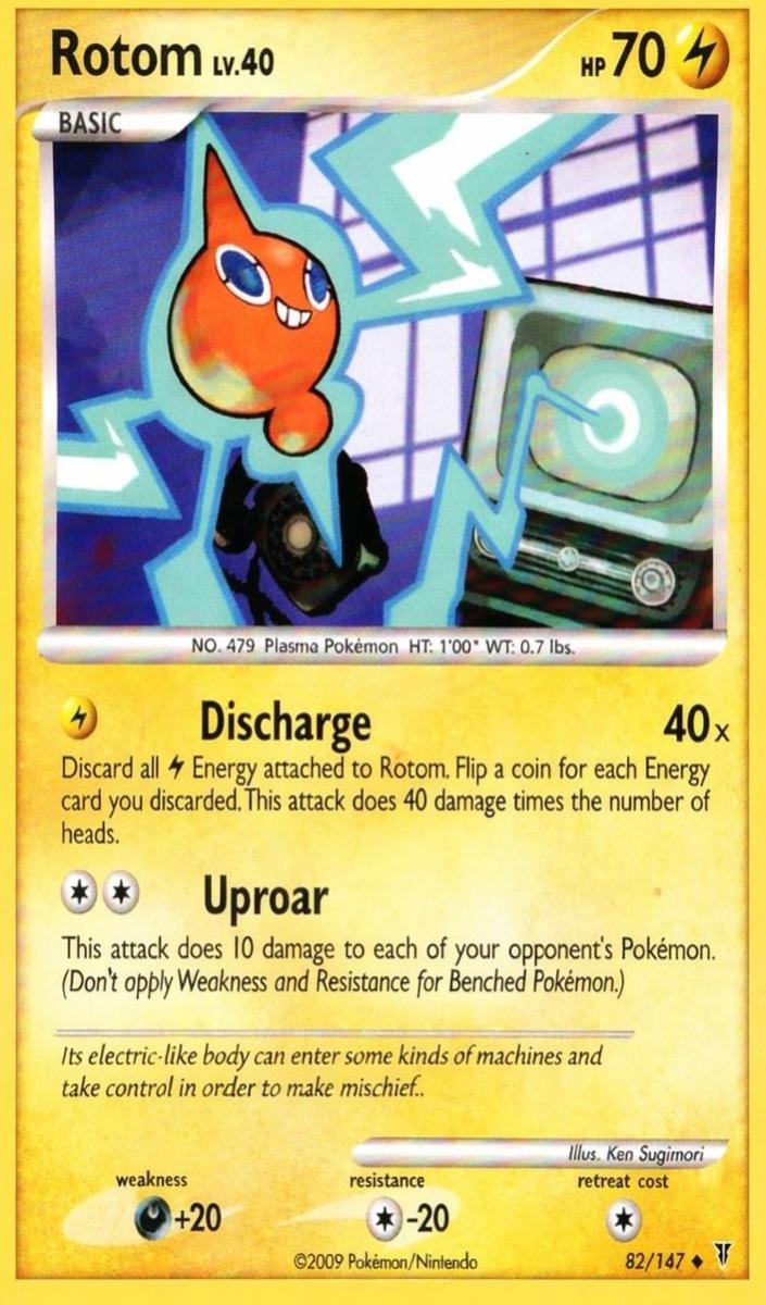 Rotom 2009 Pokemon Platinum Supreme Victors