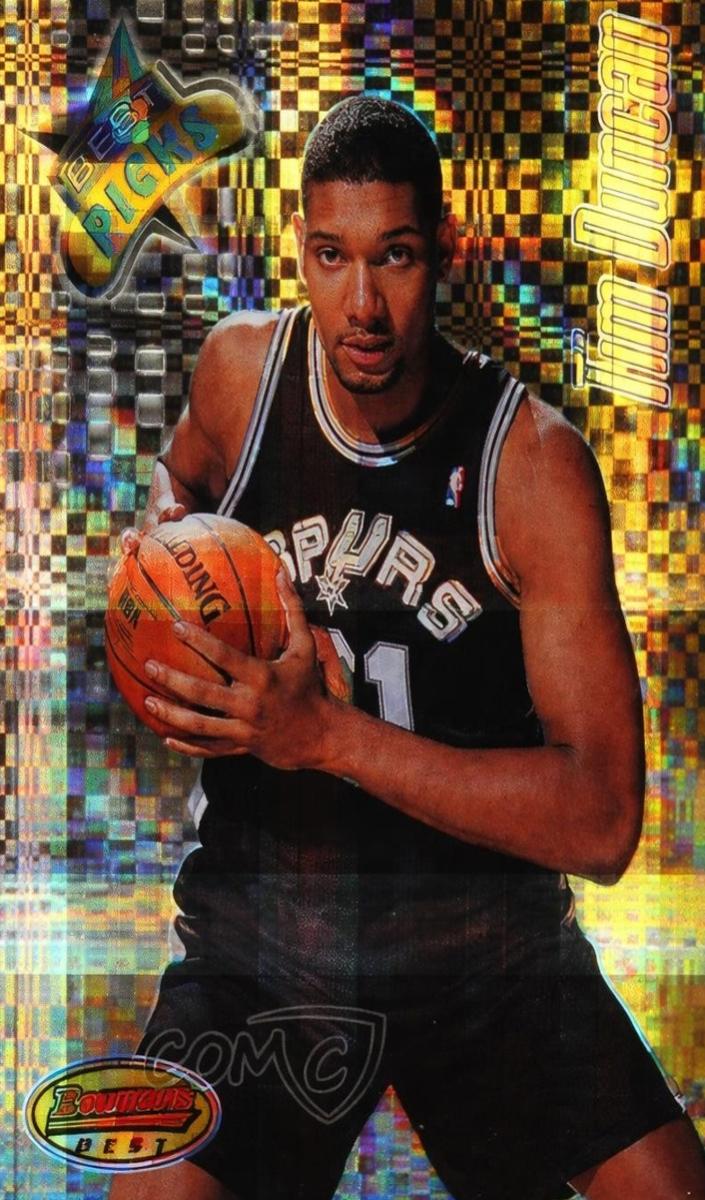 1997 Tim Duncan [Atomic Refractor] #BP8