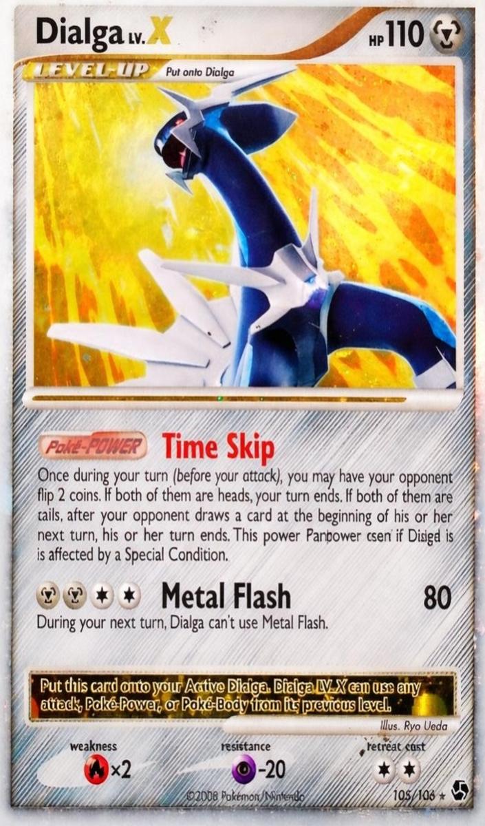 Dialga LV. X 2008 Pokemon Diamond & Pearl Great Encounters
