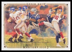 2008 Upper Deck Masterpieces Eli Manning #3 card
