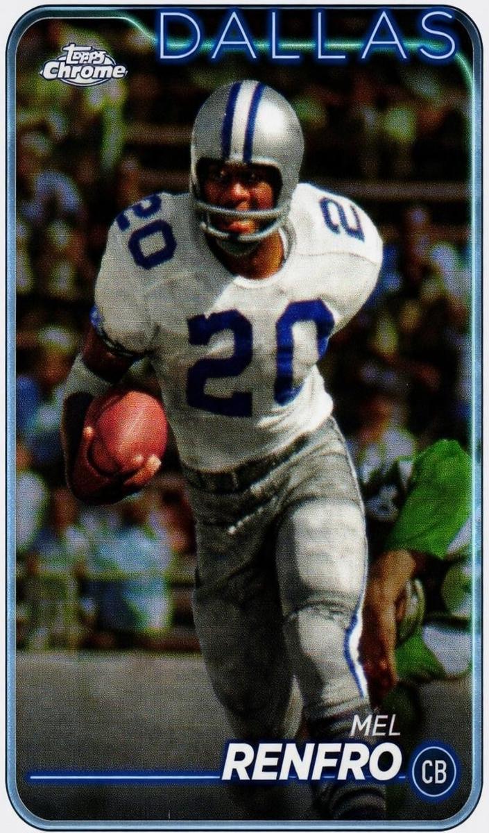 Mel Renfro 2024 Topps Chrome Football card