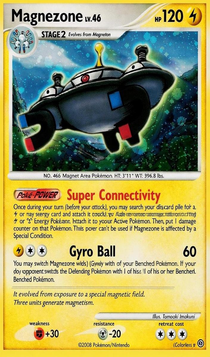 Magnezone 2008 Pokemon Diamond & Pearl Stormfront