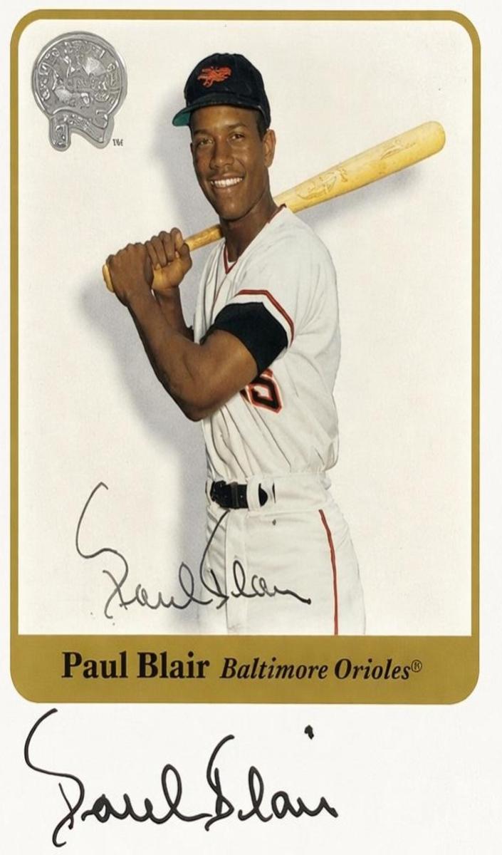 2001 Paul Blair #NNO