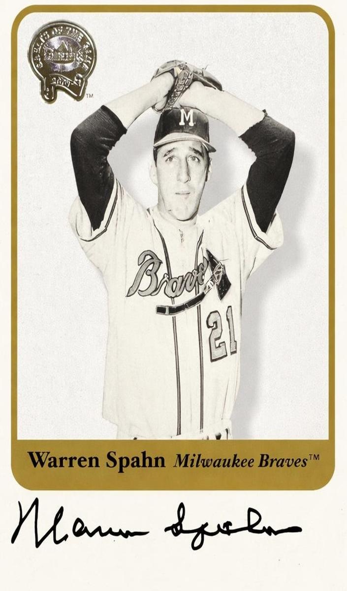 2001 Warren Spahn #NNO