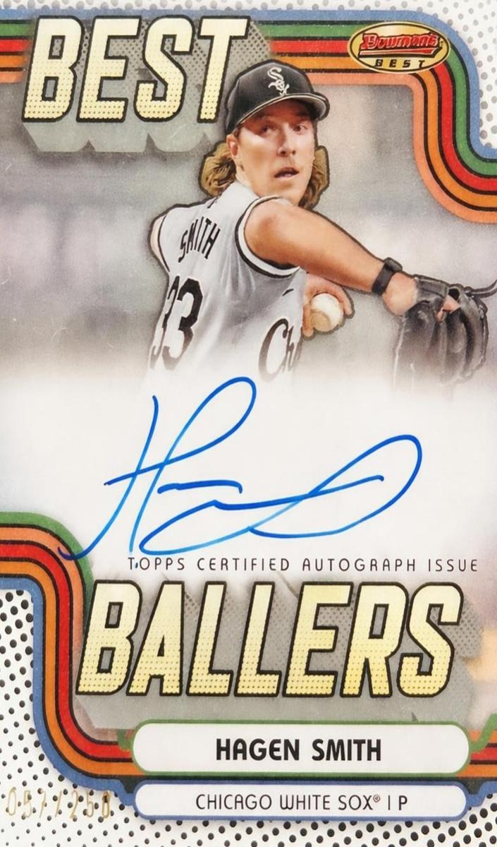2024 Bowman's Best Ballers Autograph Hagen Smith #BBA-HS card