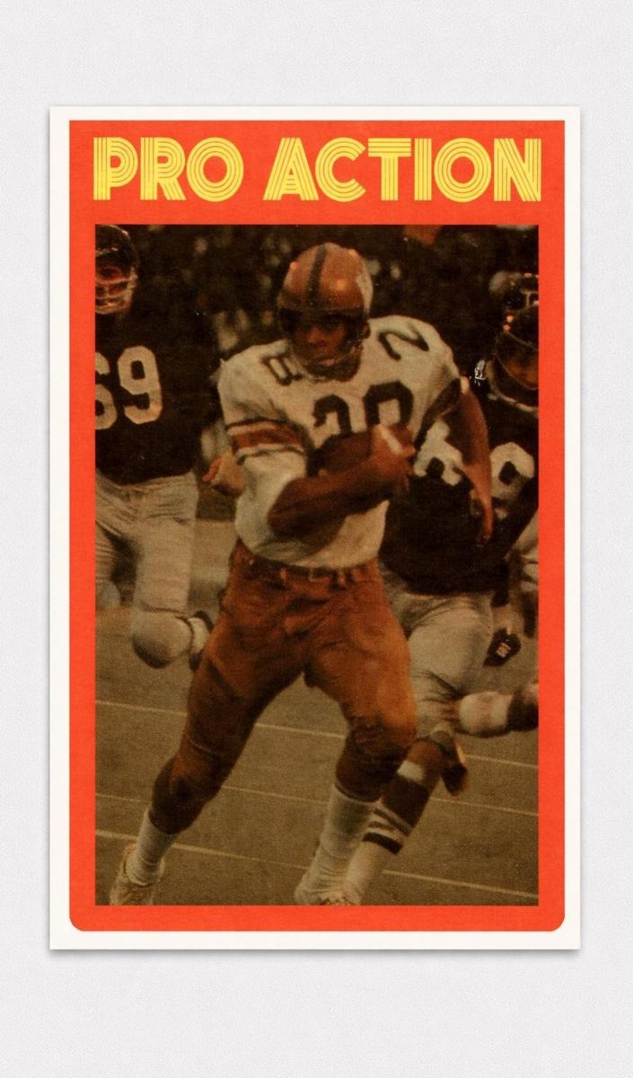 1972 Pro Action #125