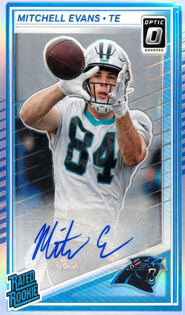 Mitchell Evans 2025 Donruss Optic Football card
